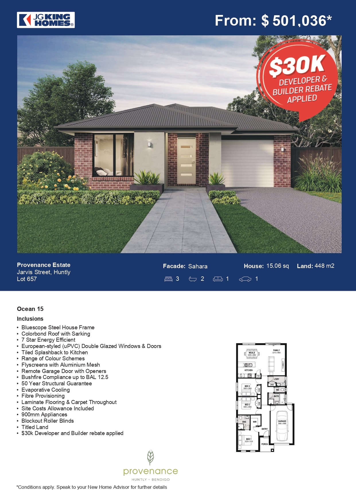 [Land for Sale] Provenance Bendigo Estate, Huntly OpenLot